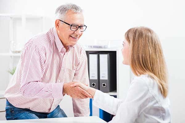 Doctor and patient